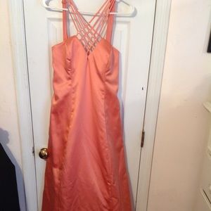 Peach Prom Dress